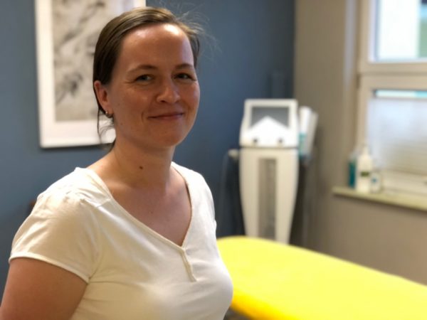 Sandra aus dem Team der Physiotherapie Seidler